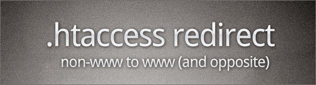 htaccess redirect non-www to www